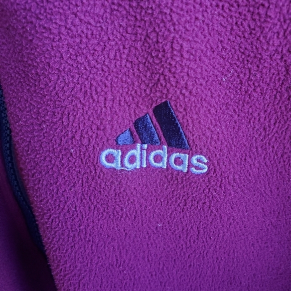 Vintage Adidas Jacket Coat Reversible Womens Size XL 90s - Picture 11 of 15